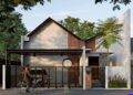 desain rumah industrial low budget